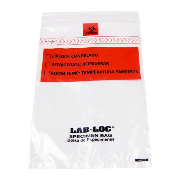 Lab-Loc 6x9 Specimen Bag - 1000Case